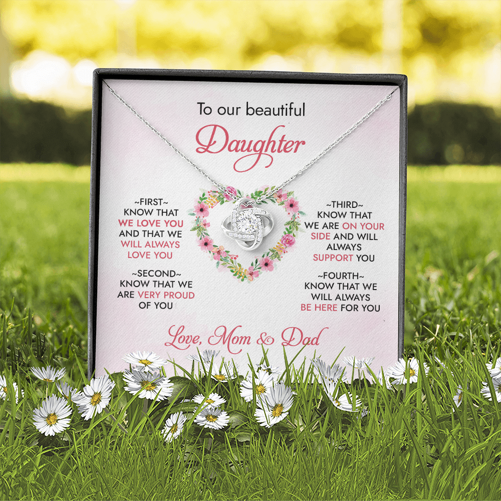 To Our Daughter - We Will Always Love You - Necklace SO95