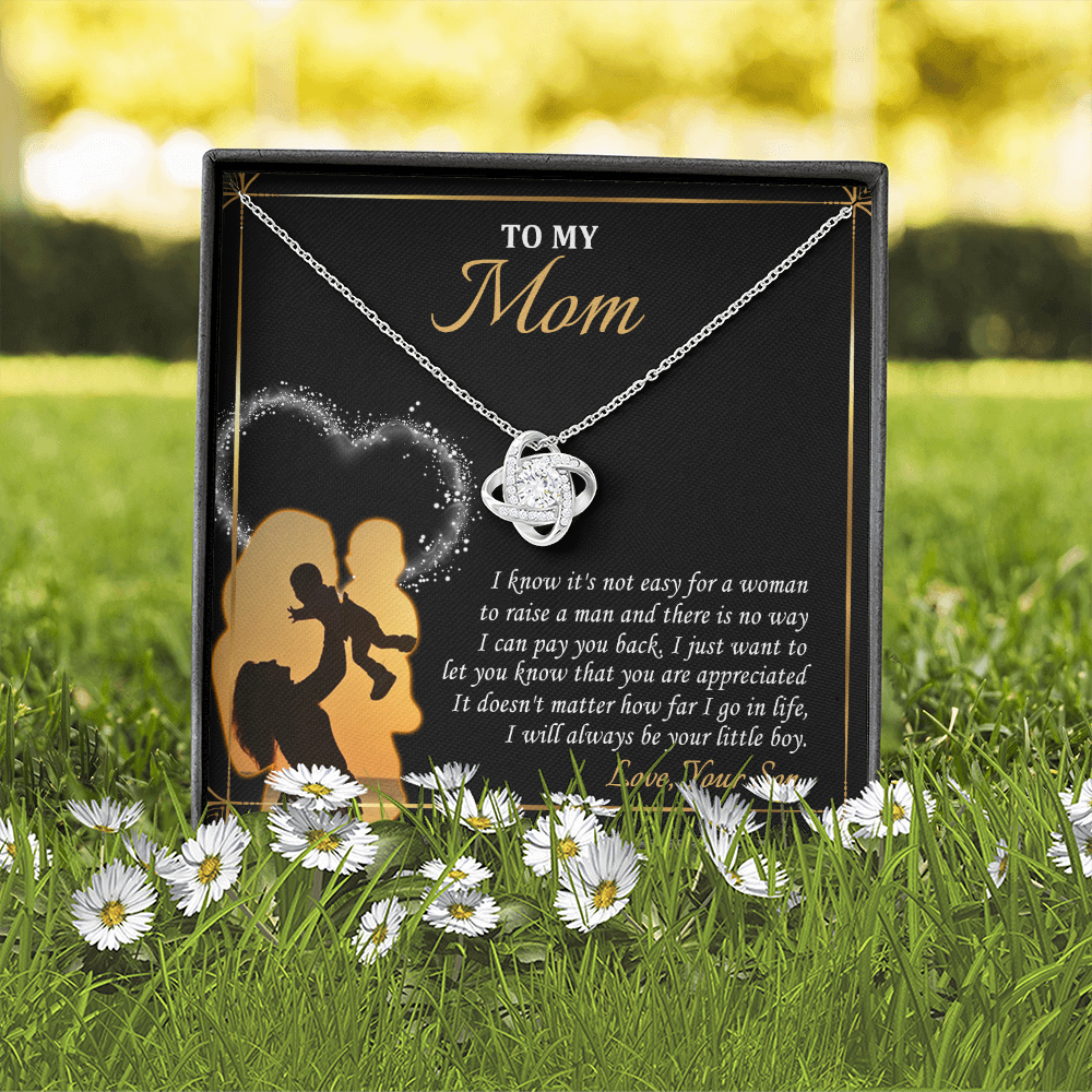 To My Mom - I Love You Forever And Always - Necklace SO119V