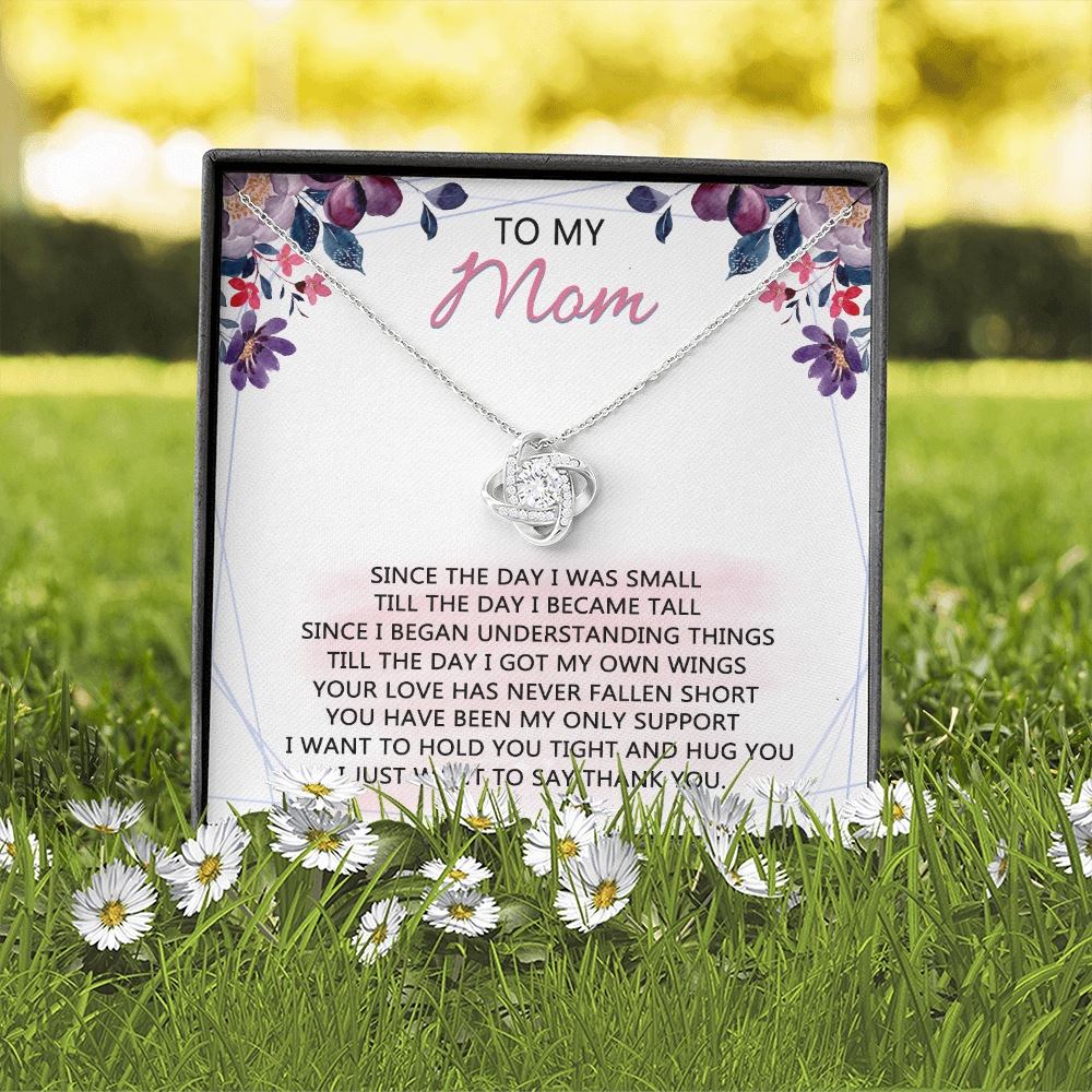 To My Mom - Your Love Has Been My Only Support - Necklace SO59V