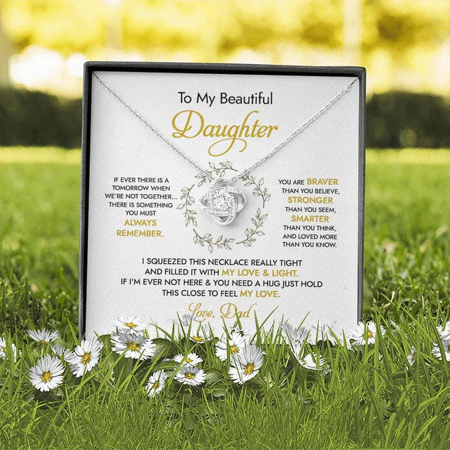 To my Beautiful Daughter - You Mean To Me - Necklace SO50v2 - Charming Present