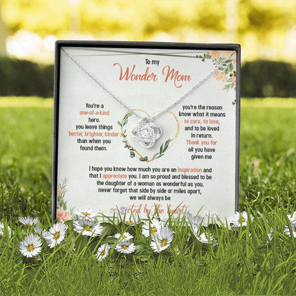 To My Wonder Mom You're One Of A Kind - Necklace SO45T - Charming Present