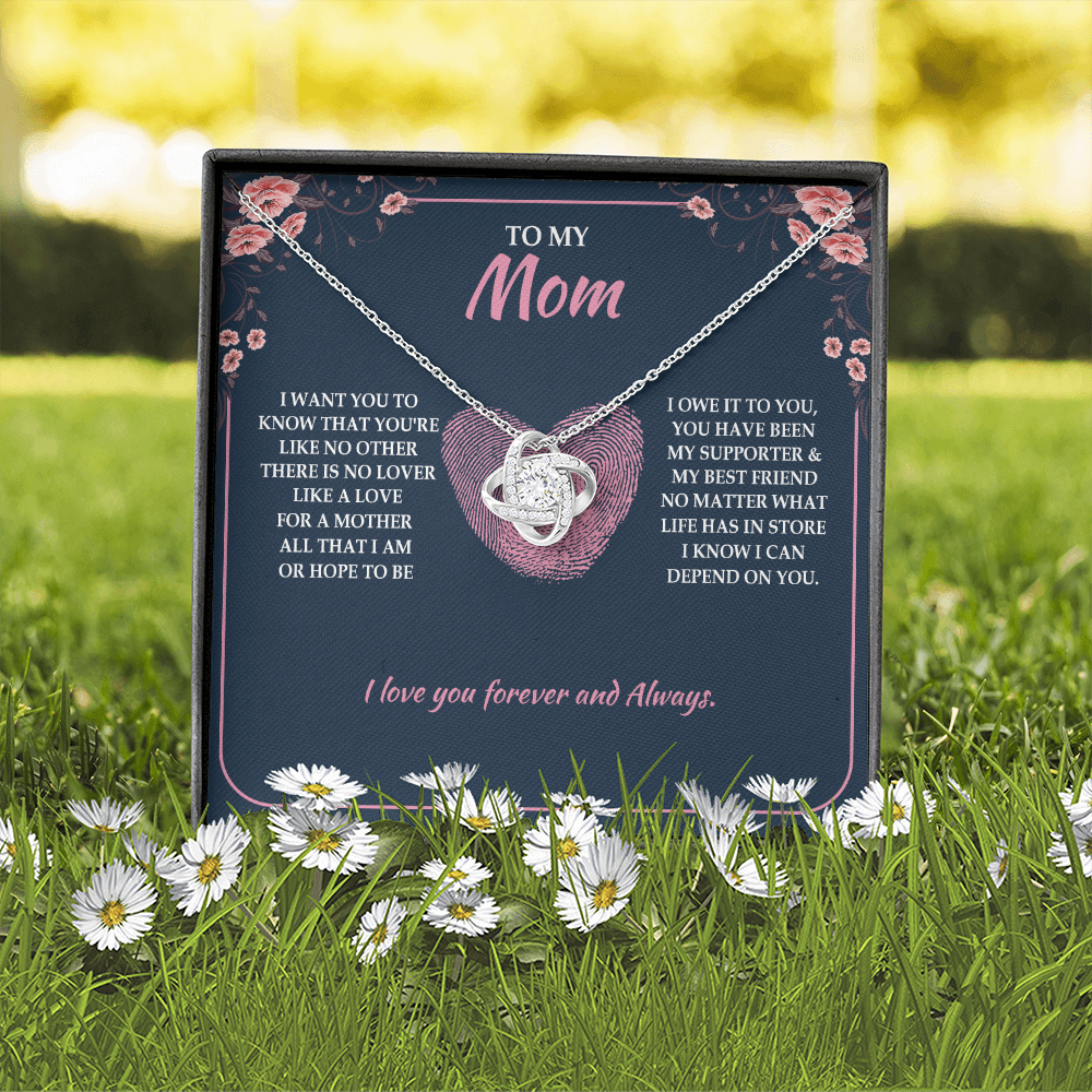 To My Mom - Thank You For Guiding Me Through All Of This - Necklace SO125V