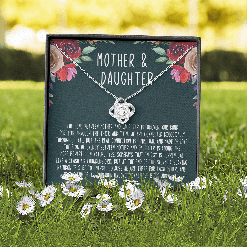 Mother's Day Gift - The Bond Between Mother And Daughter Is Forever - Necklace SO16T