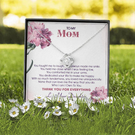 To My Mom Thank You For Loving Me Unconditionally - Necklace SO29T - Charming Present