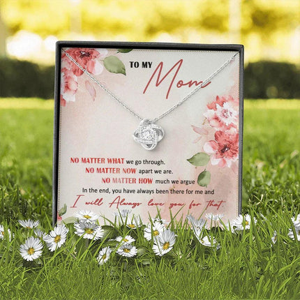 To My Mom I Will Always Love You - Necklace SO26V - Charming Present