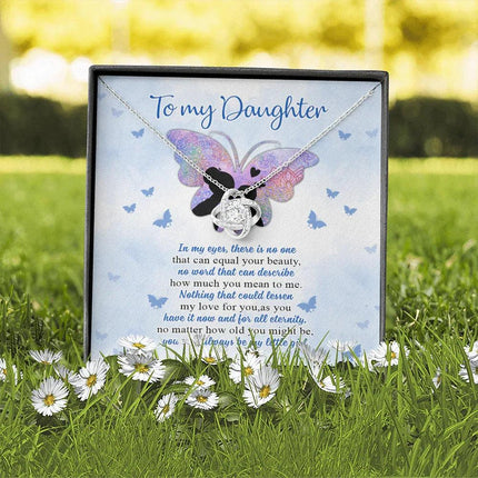 To My Daughter You Will Always Be My Little Girl - Necklace SO74 - Charming Present