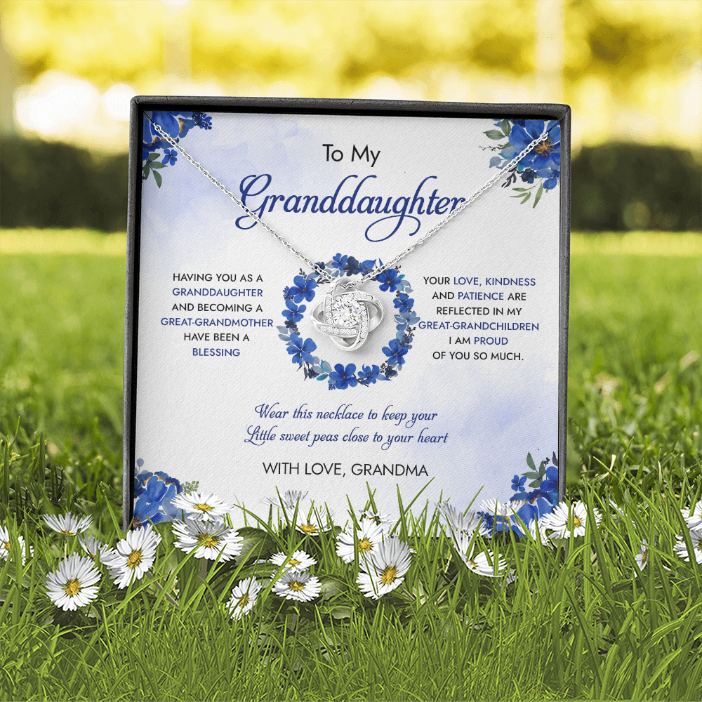 To My Granddaughter - I Am Proud Of You So Much - Necklace SO97