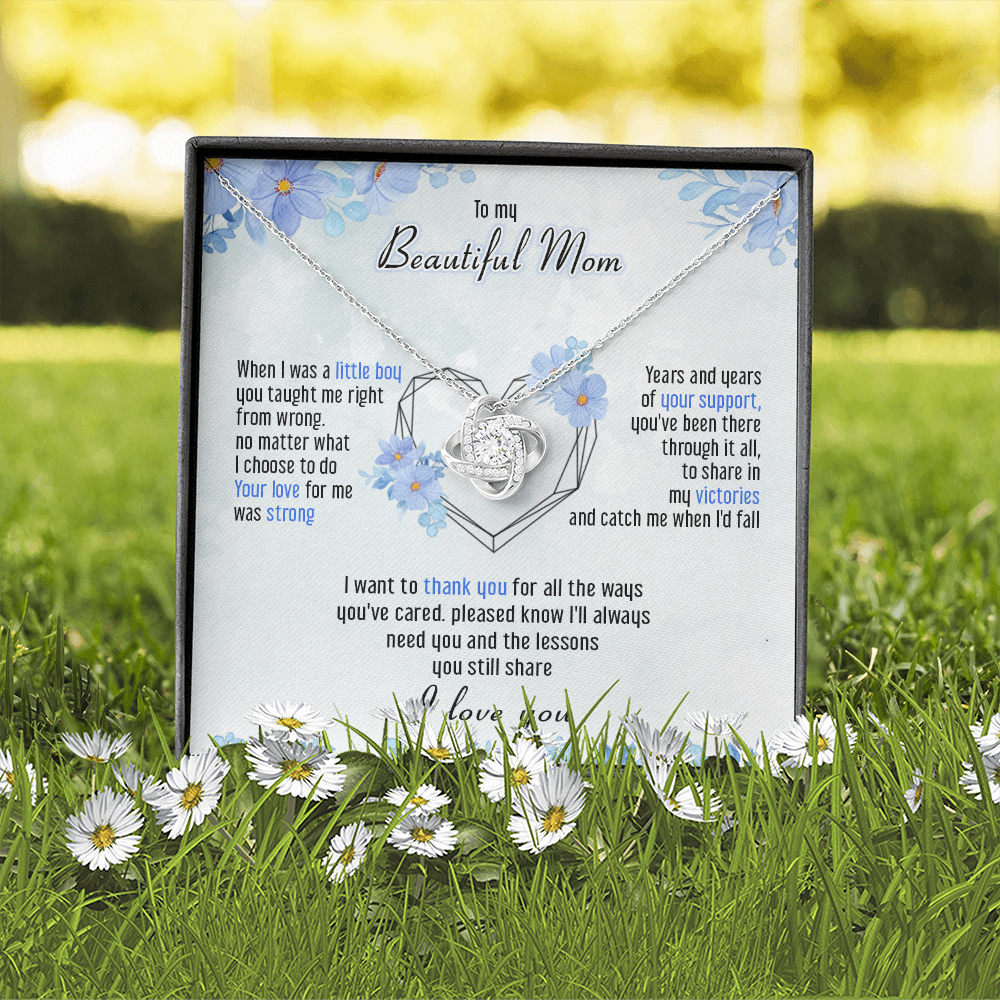 To My Mom I Just Want To Say Thank You - Necklace SO46T