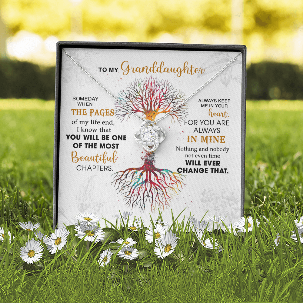 To My Granddaughter - You Are Always In Mine - Necklace DR11