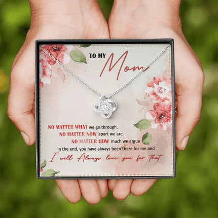 To My Mom I Will Always Love You - Necklace SO26V - Charming Present