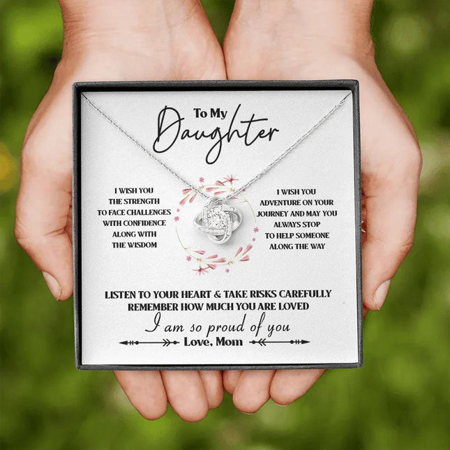To My Daughter - I Wish You The Strength - Necklace SO147T - Charming Present