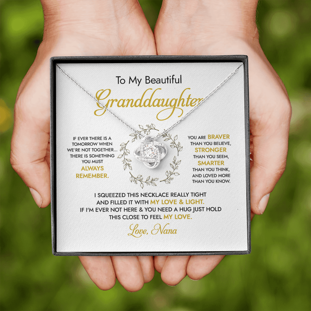 To my Beautiful Granddaughter - You Mean To Me - Necklace SO50v1.2