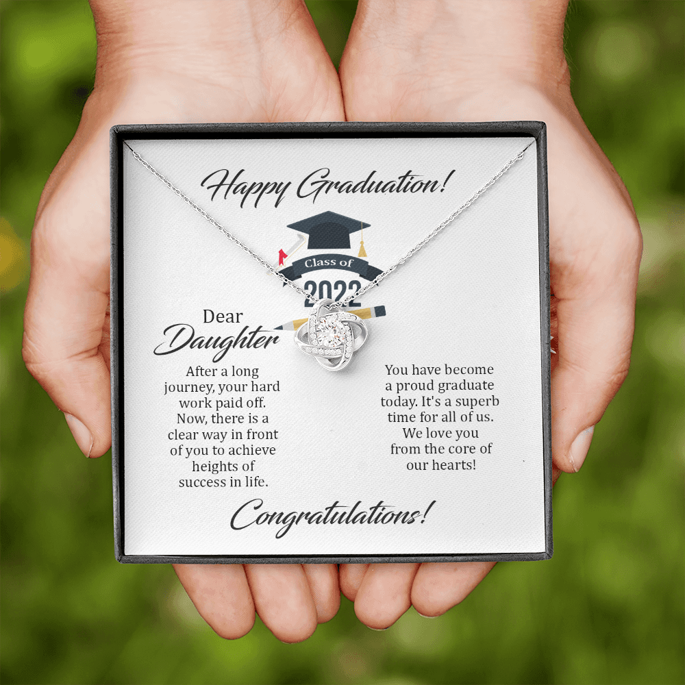 To My Daughter - Happy Graduation - Necklace SO110T