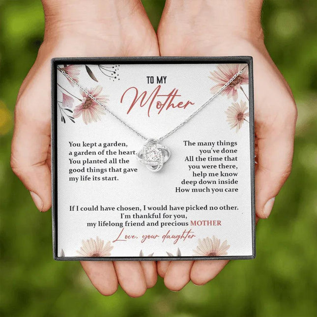 To My Mother - I Am Thankful For You - Necklace SO116T - Charming Present