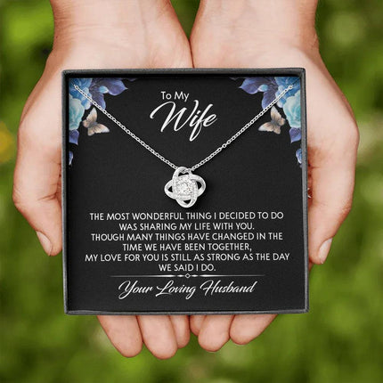 To My Wife - My Love For You - Necklace SO146T - Charming Present