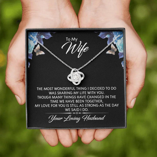 To My Wife - My Love For You - Necklace SO146T - Charming Present