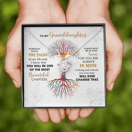 To My Granddaughter - You Are Always In Mine - Necklace DR11 - Charming Present