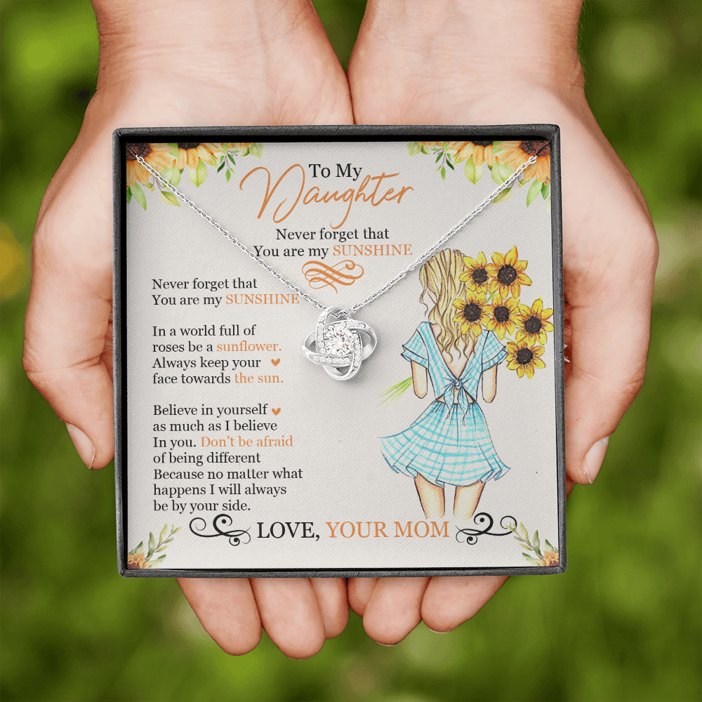 To My Daughter - You Are My Sunshine - Necklace SO137T