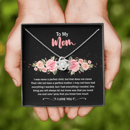 To My Mom - You Know How Much I Love You - Necklace SO80V - Charming Present