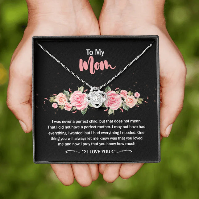 To My Mom - You Know How Much I Love You - Necklace SO80V - Charming Present