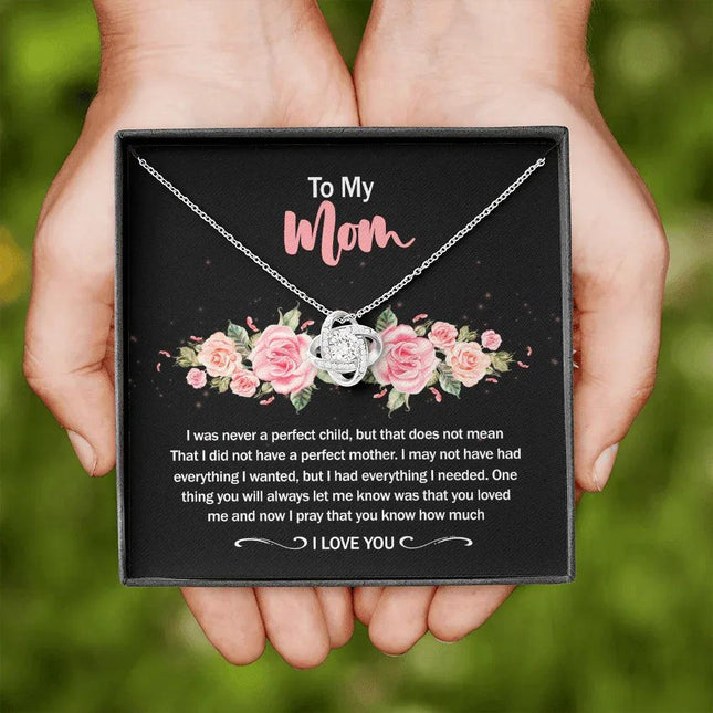 To My Mom - You Know How Much I Love You - Necklace SO80V - Charming Present