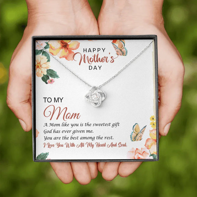 To My Mom - Happy Mother's Day - Necklace SO67V - Charming Present