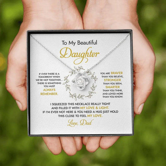 To my Beautiful Daughter - You Mean To Me - Necklace SO50v2 - Charming Present