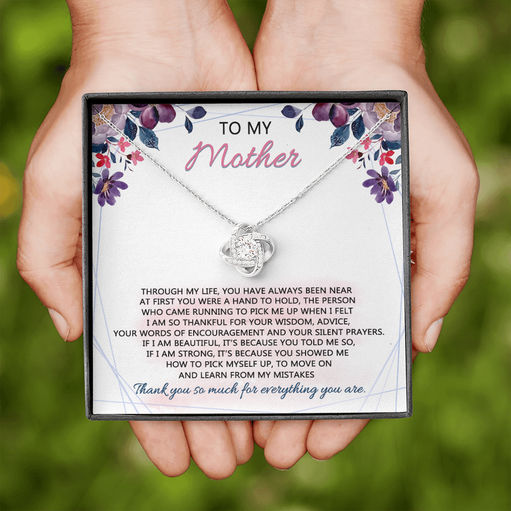 To My Mother - Thank You So Much For EveryThing You Are - Necklace SO70V