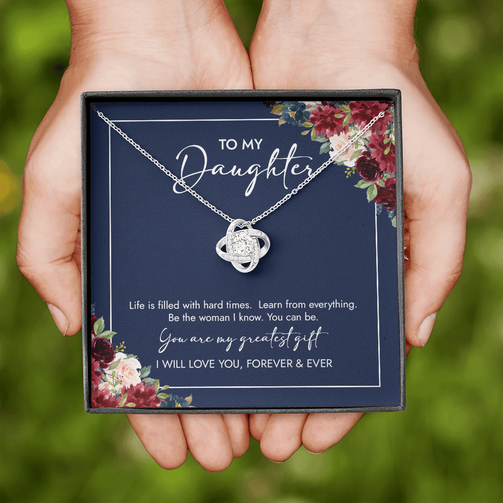 To My Daughter You Are My Greatest Gift - Necklace SO72