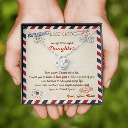 To My Daughter - You Are Loved - Necklace SO49 - Charming Present