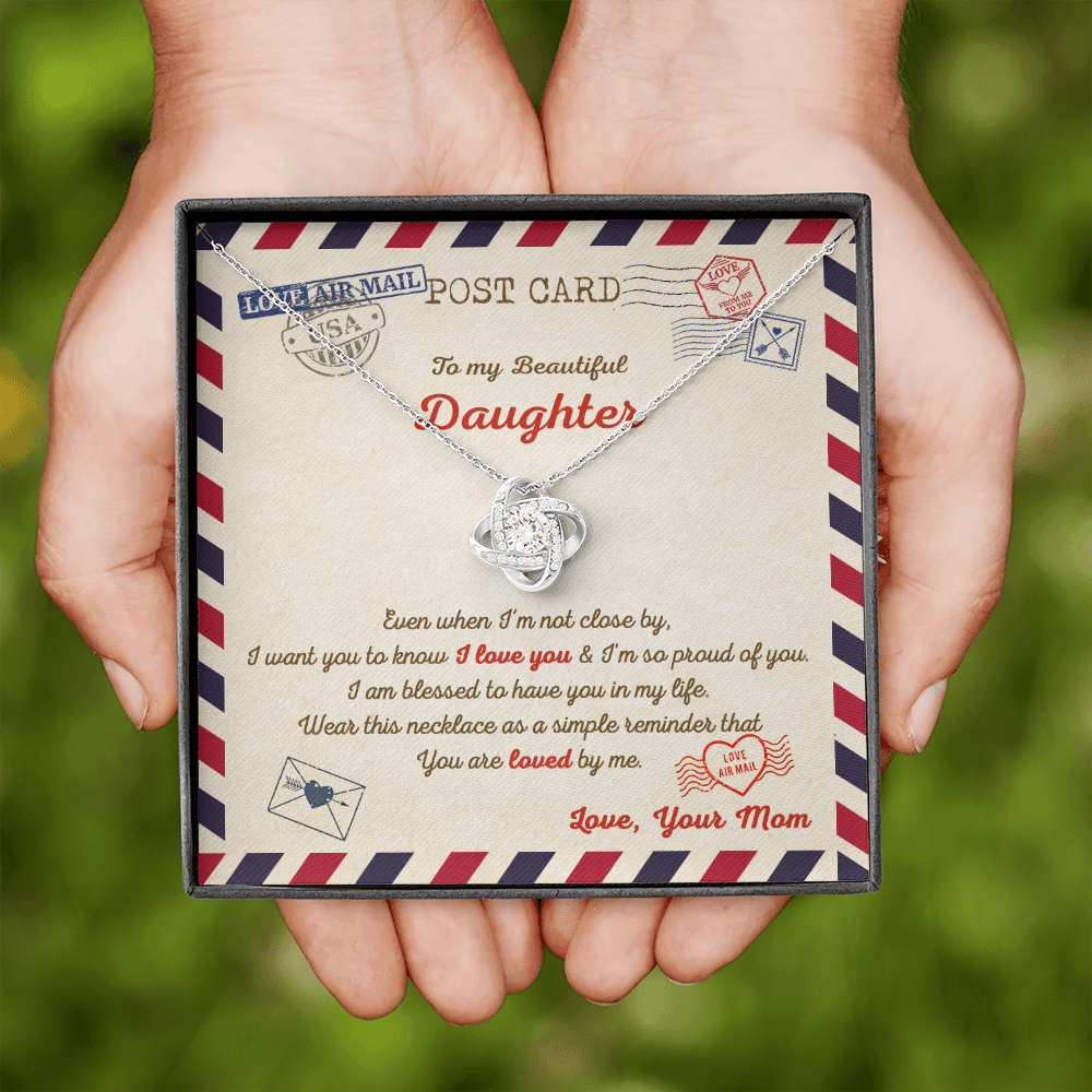 To My Daughter - You Are Loved - Necklace SO49