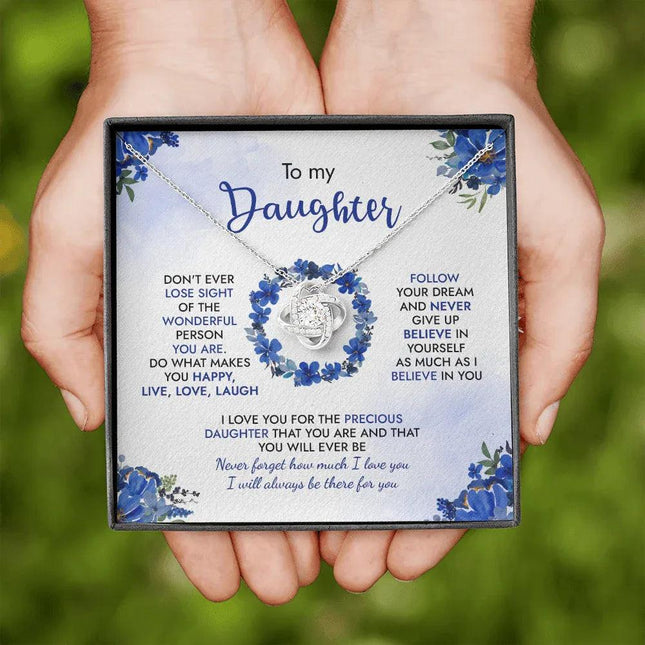 To my Daughter - Do What Makes You Happy - Necklace SO98 - Charming Present