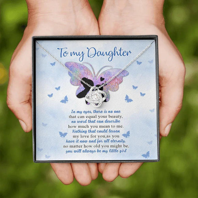 To My Daughter You Will Always Be My Little Girl - Necklace SO74 - Charming Present