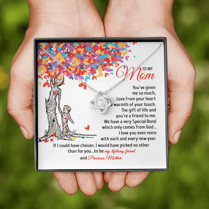 To My Mom - We Have A Very Special Bond - Necklace SO57T - Charming Present