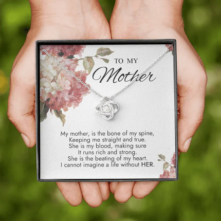 To My Mother I Cannot Imagine A Life Without YOU Necklace SO80 - Charming Present