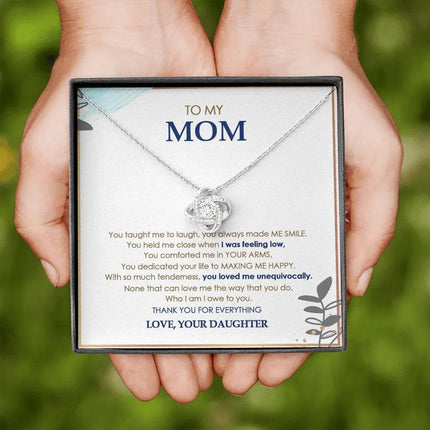 To My Mom Thank You For Everything - Necklace SO11V - Charming Present