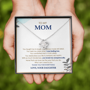 To My Mom Thank You For Everything - Necklace SO11V