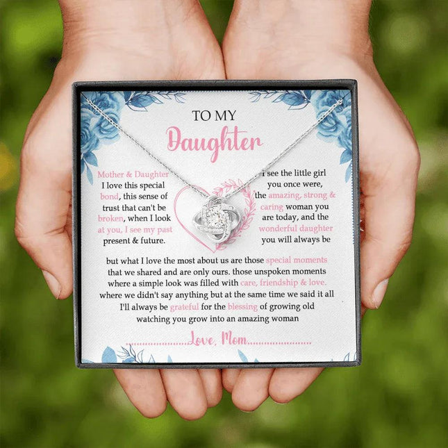 To My Daughter You Are My Wonderful Woman - Necklace SO43V - Charming Present