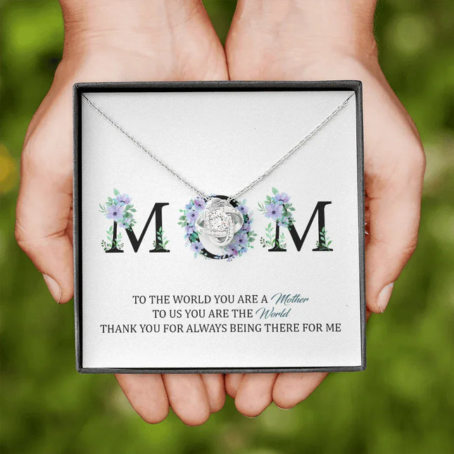MOM - Thank You For Always Being There For Me - Necklace SO89T - Charming Present