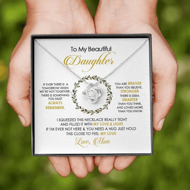 To My Beautiful Daughter - You Mean To Me - Necklace SO143V - Charming Present