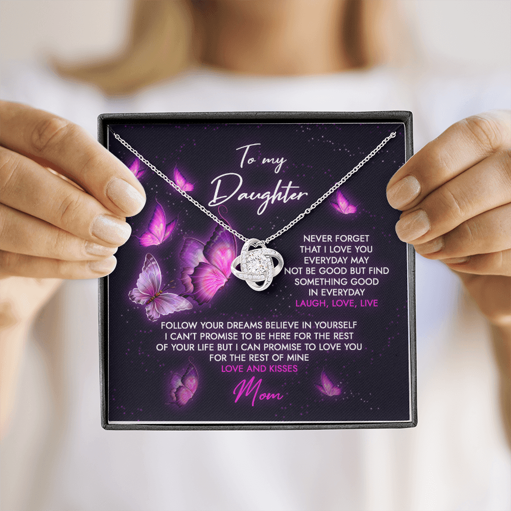 To My Daughter - Never Forget That I Love You - Necklace SO69
