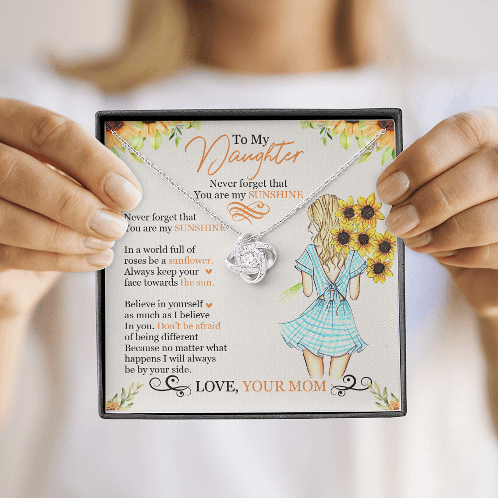 To My Daughter - You Are My Sunshine - Necklace SO137T