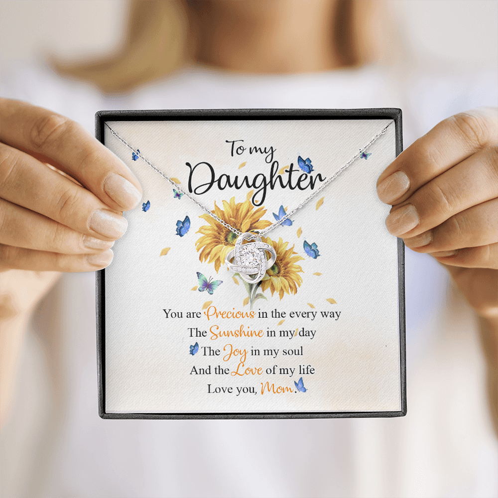 To My Daughter You're The Love Of My Life Necklace SO70