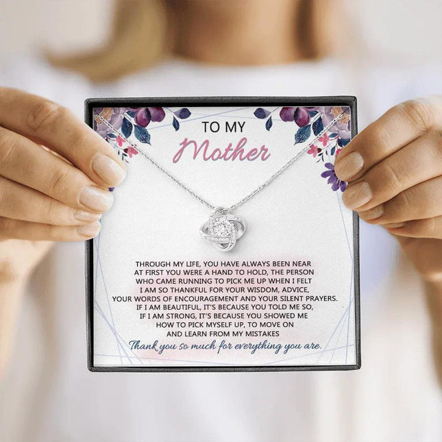 To My Mother - Thank You So Much For EveryThing You Are - Necklace SO70V - Charming Present