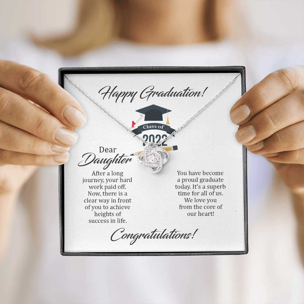 To My Daughter - Happy Your Graduation - Necklace SO110T