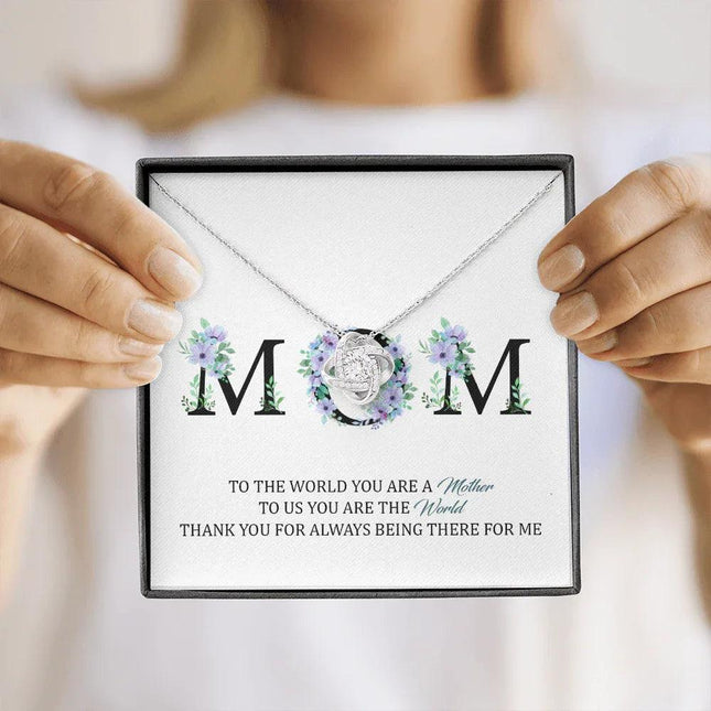 MOM - Thank You For Always Being There For Me - Necklace SO89T - Charming Present