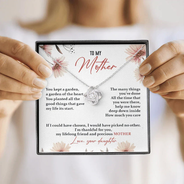 To My Mother - I Am Thankful For You - Necklace SO116T - Charming Present
