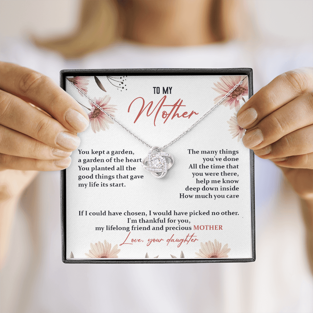 To My Mother - I Am Thankful For You - Necklace SO116T