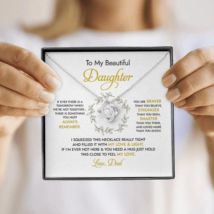 To my Beautiful Daughter - You Mean To Me - Necklace SO50v2 - Charming Present