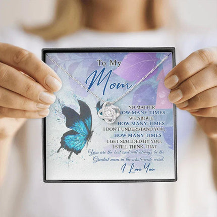 To My Mom You Are The Best And Will Always Be The Greates Mom Necklace SO43 - Charming Present